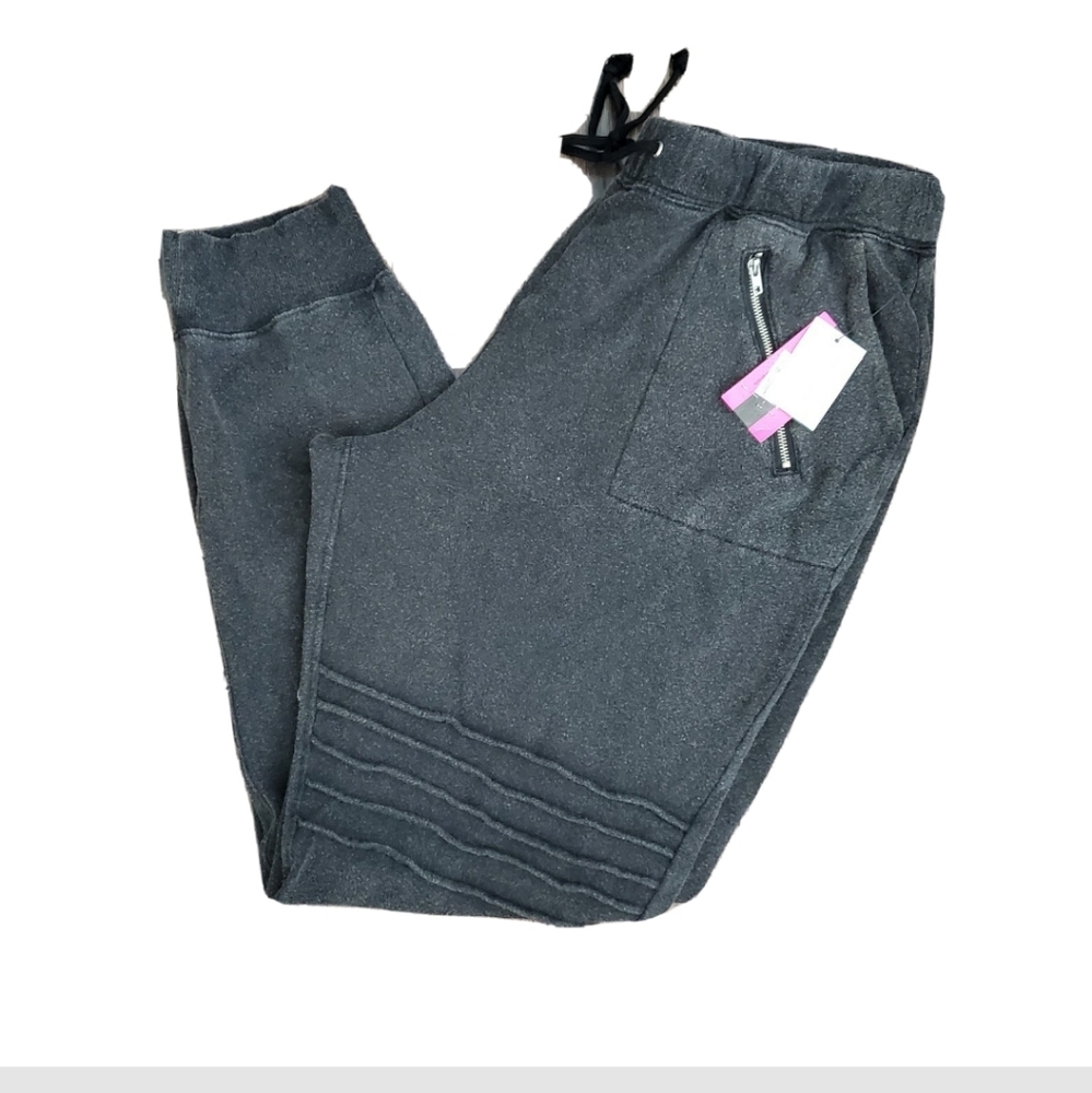 NWT Material Girl Active Moto-style Sweatpants - Picture 2 of 6
